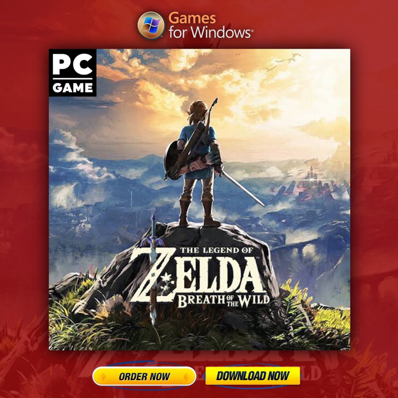 Jual The Legend of Zelda Breath of the Wild Game PC/Laptop (Download to ...