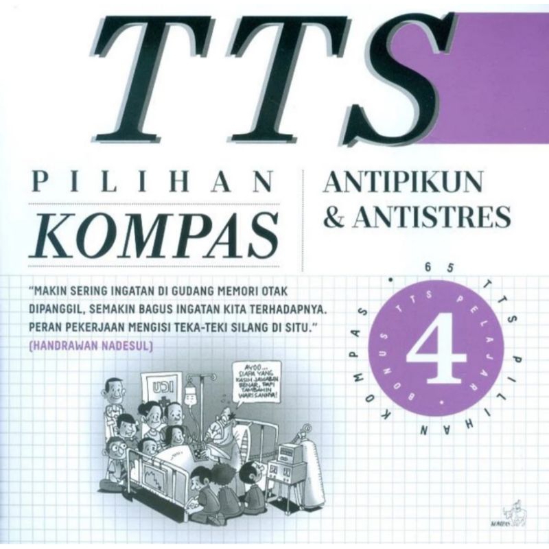 Jual TTS PILIHAN KOMPAS JILID 4 ANTIPIKUN & ANTISTRES | Shopee Indonesia