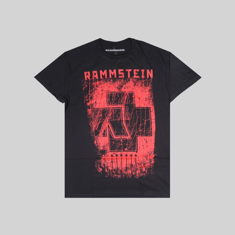 Jual TS RAMMSTEIN - RED LOGO ( ROCK MERCH ) | Shopee Indonesia