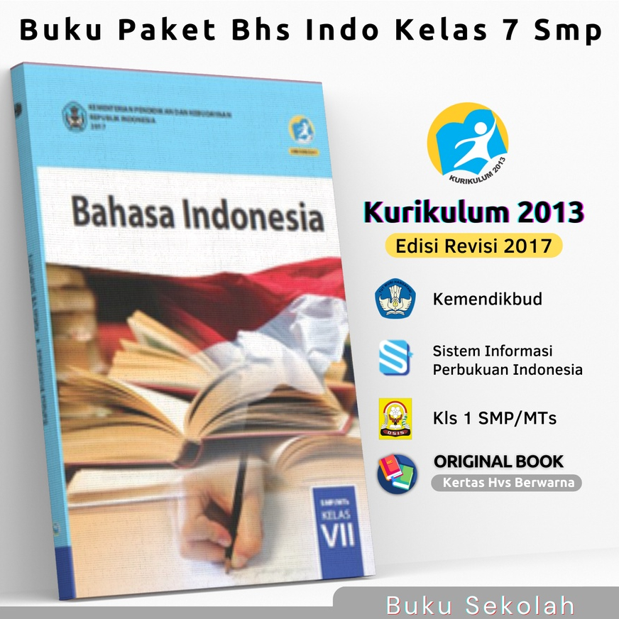 Jual Buku Paket Bahasa Indonesia Kelas 7 Smp/Mts Kurikulum 2013 Edisi ...