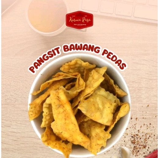 Jual PANGSIT BAWANG 250 gr/ SNACK KILOAN / KURNIA RASA | Shopee Indonesia
