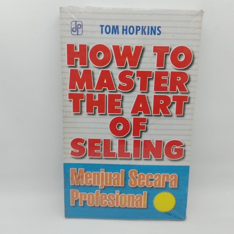 Jual Buku How to Master the Art of Selling by Tom Hopkins | Shopee ...