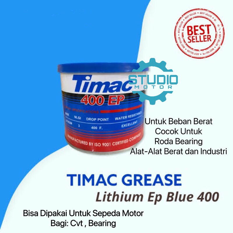 Jual TIMAC GREASE Ep Blue 400 / Minyak Gomok Gemuk Stempet Cvt ...