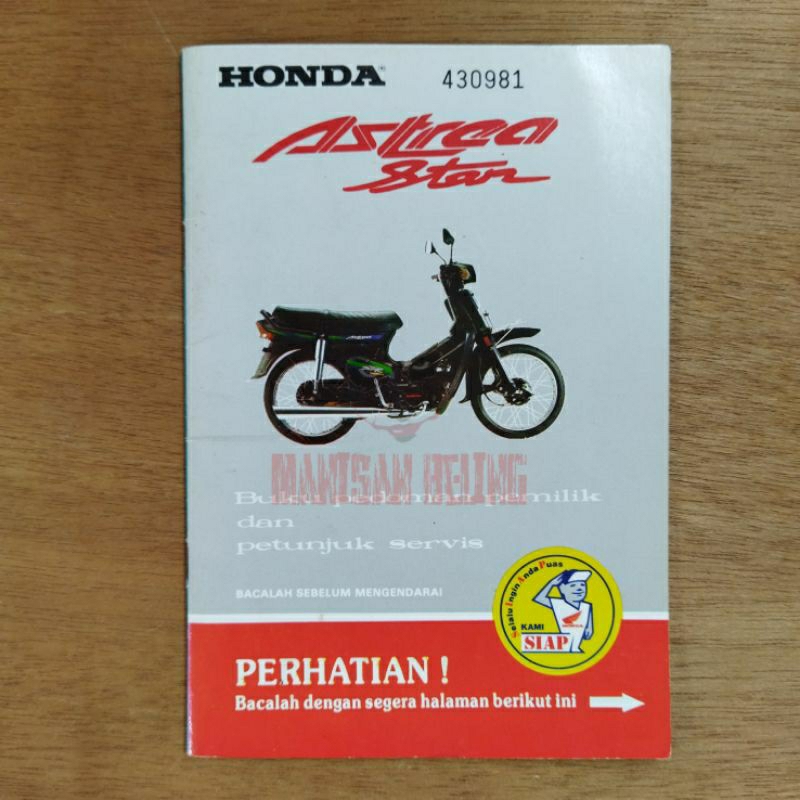 Jual Buku Pedoman Pemakaian Perawatan Panduan Pemilik Manual Book ...