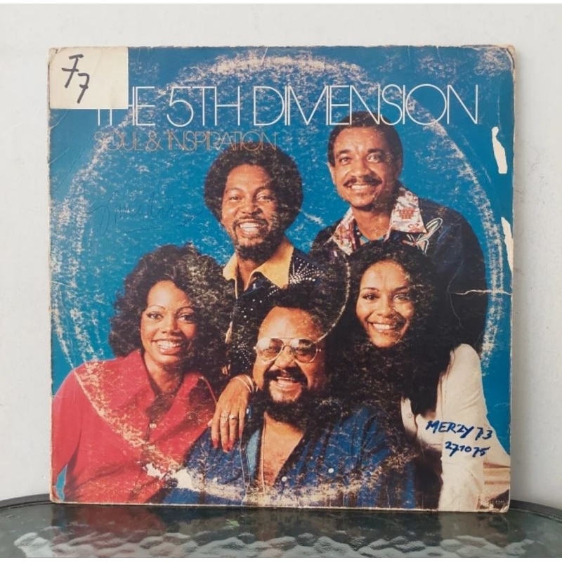 Jual Vinyl Piringan Hitam 12 Inch The 5th Dimension "Soul & Inspiration ...