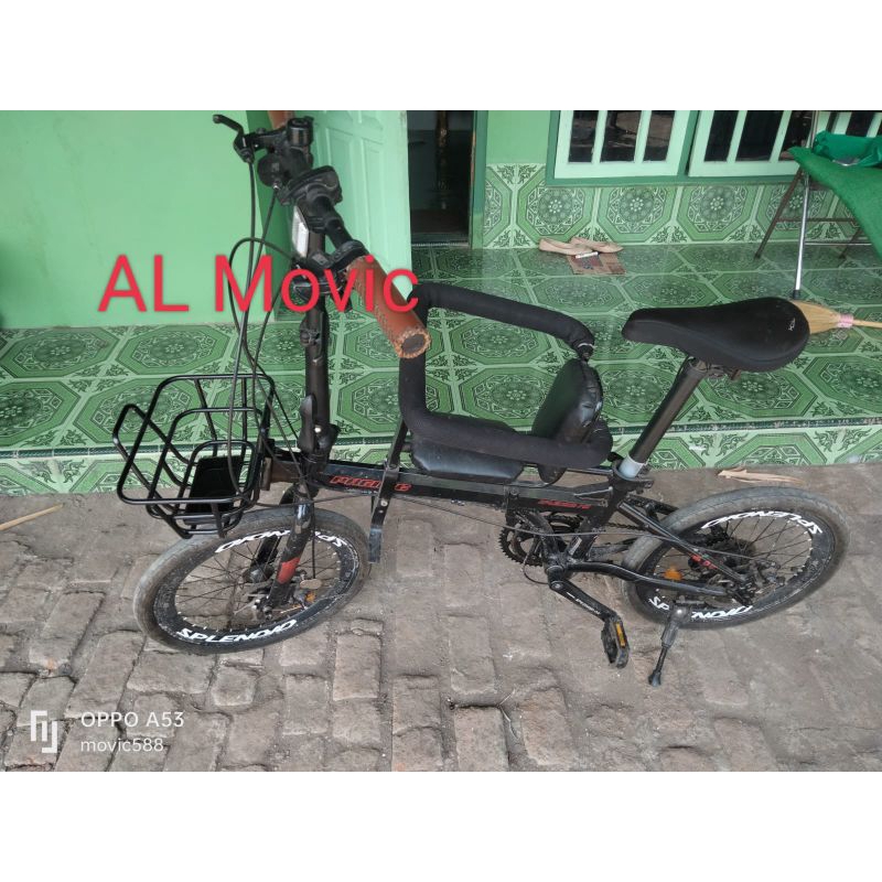 Jual Fron Rack depan sepeda lipat front blok kranjang sepeda lipat ...