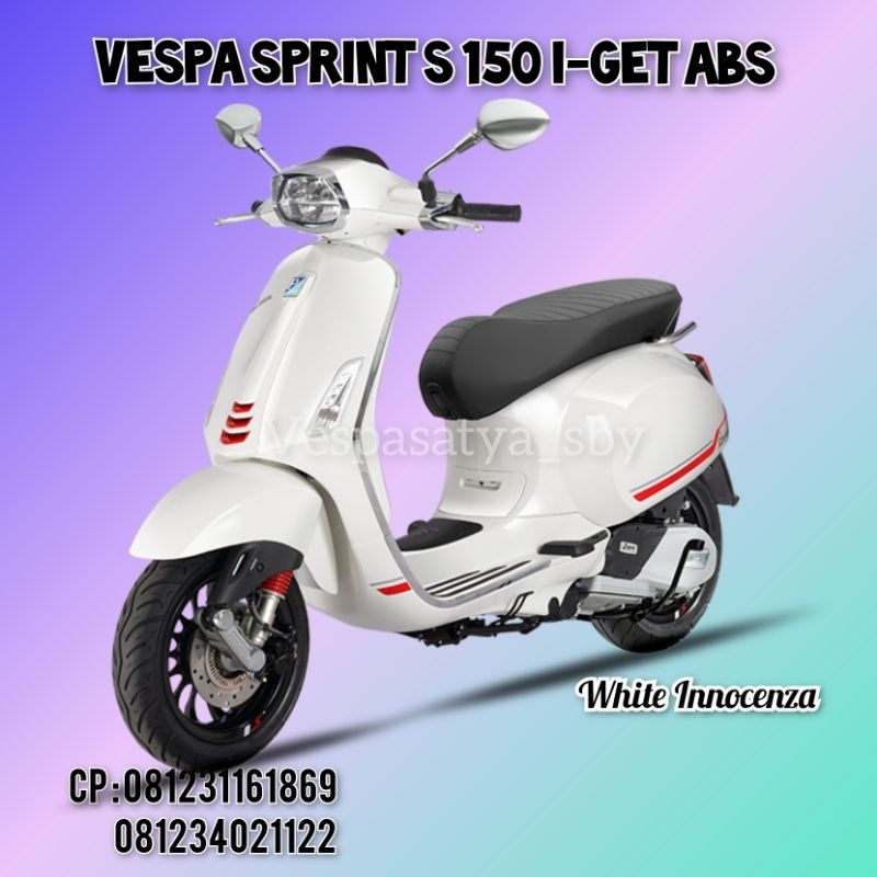 Jual Vespa Sprint S 150 I Get Abs Shopee Indonesia 5907