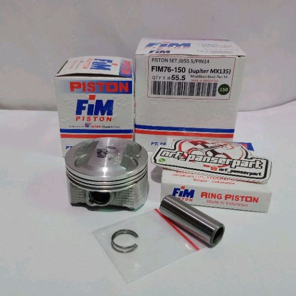 Jual FIM 76/PISTON KIT JUPITER MX XB//SEHER SET RING YAMAHA JUPITER MX