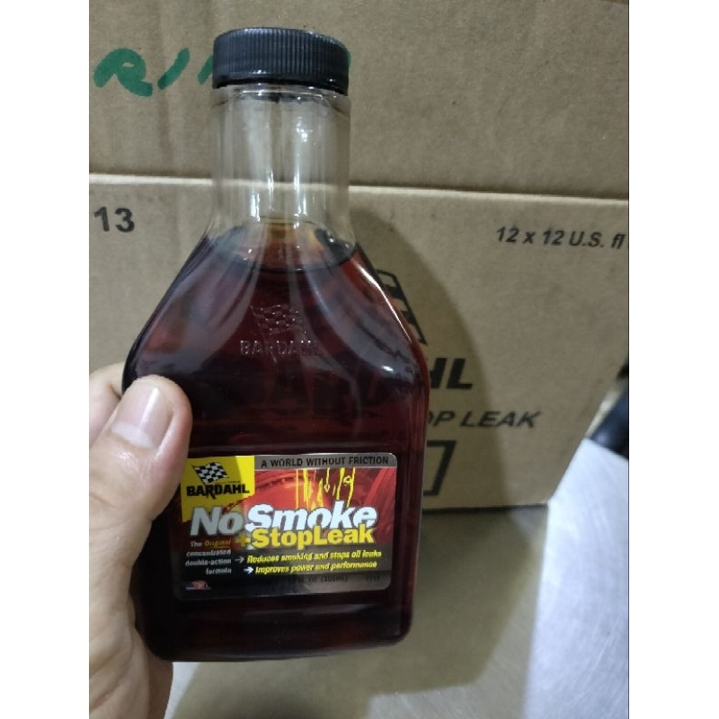 Jual Bardahl No Smoke plus Stop Leak 12 FL.OZ (355 mL) hanya untuk