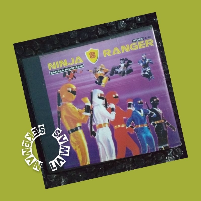 Jual VCD Ninja Ranger Vol. 8 /Bootleg 90an /Bahasa Indonesia /Non Ori ...