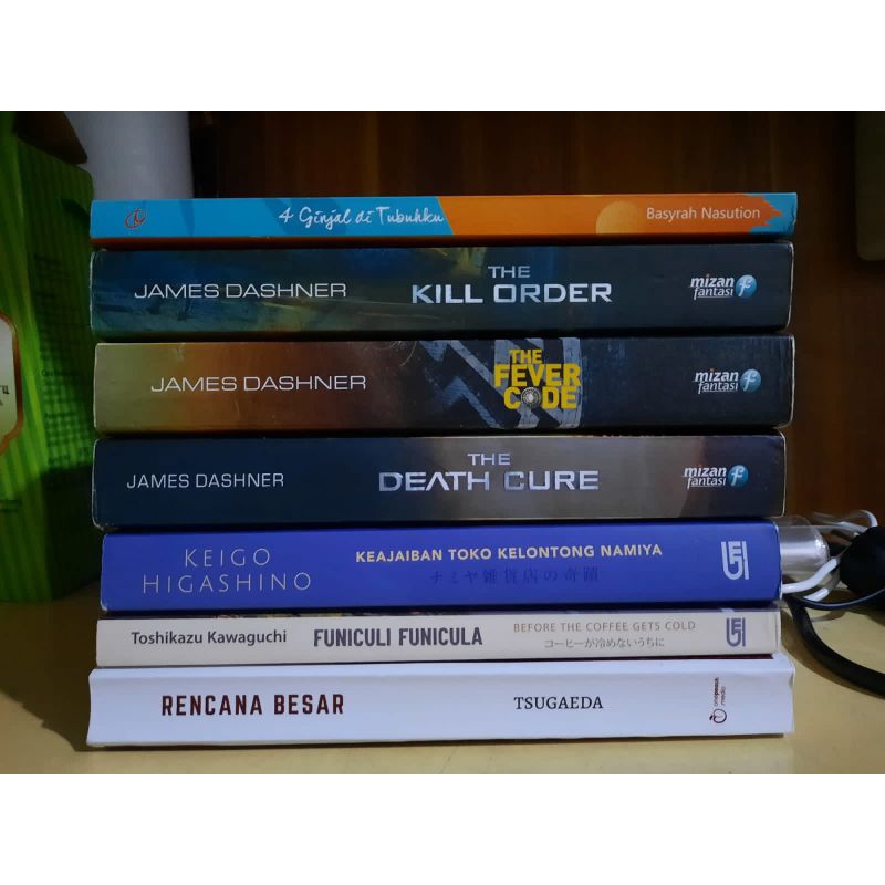 Jual Preloved Buku Bacaan Buku Novel Buku Original Novel Original