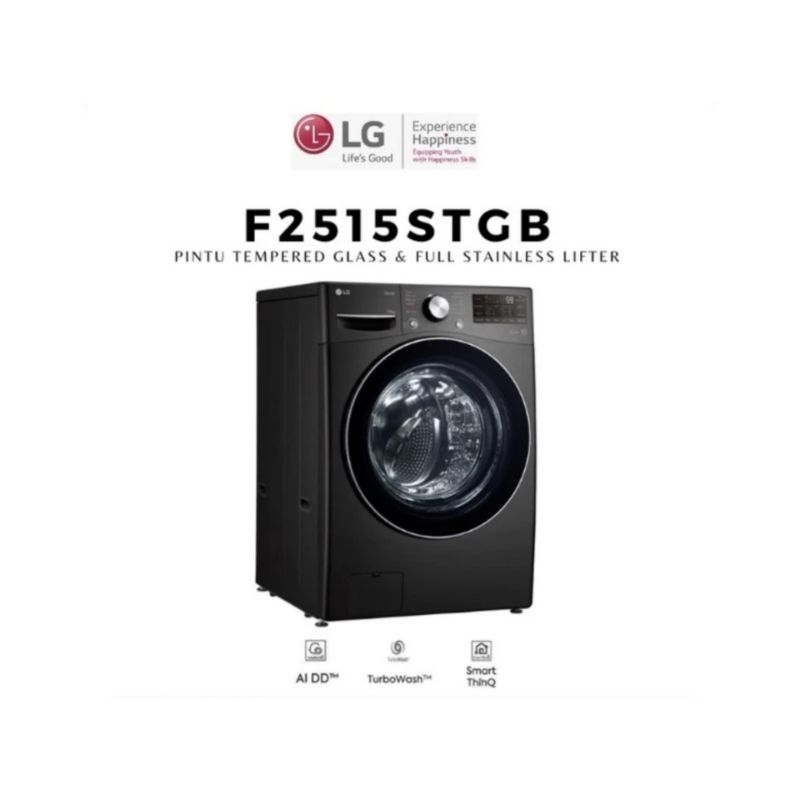 Jual Mesin Cuci LG Front Loading F2515STGB 15Kg | Shopee Indonesia