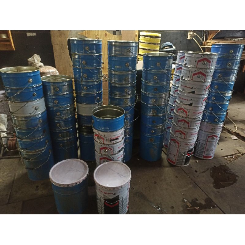 Jual Ember pail / Ember kaleng / kaleng pail 20 Liter (100pcs) | Shopee ...