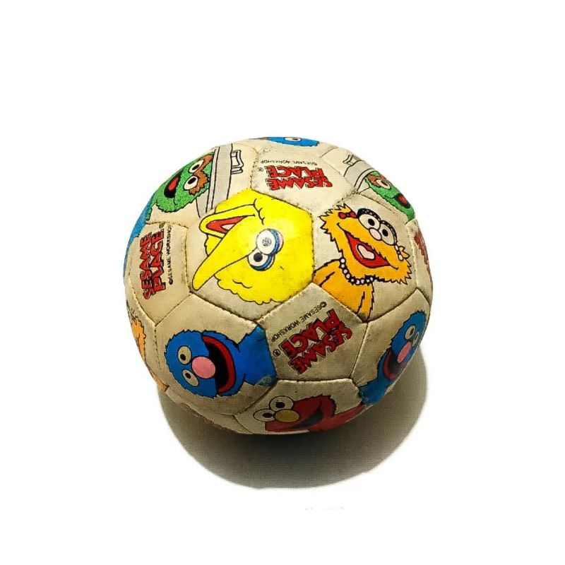 Jual MAINAN ANAK BOLA SEPAK MINI SESAME STREET ORIGINAL JADUL | Shopee