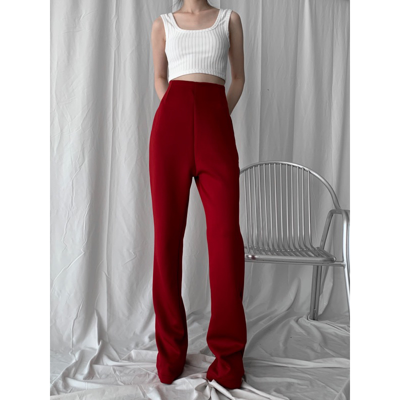MASU SCALLOP しぶ Flare Pants