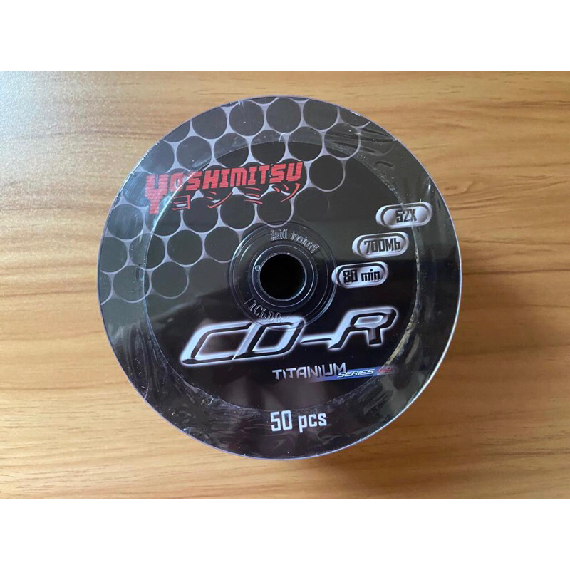 Jual CD-R Titanium V2 Series Yoshimitsu (isi 50 pcs) | Shopee Indonesia