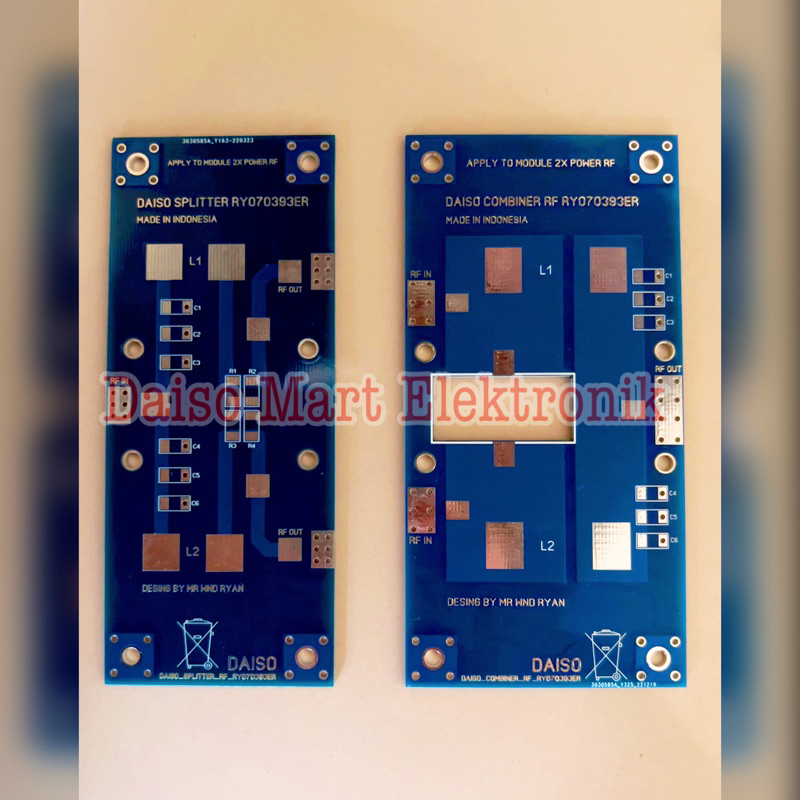 Jual PCB SPLITTER DAN COMBINER BOSTER PEMANCAR FM VHF BLUE | Shopee ...