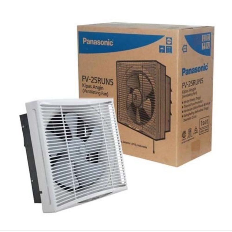 Jual Panasonic FV-25RUN5 EXHAUST FAN KIPAS ANGIN DINDING PANASONIC 10 ...