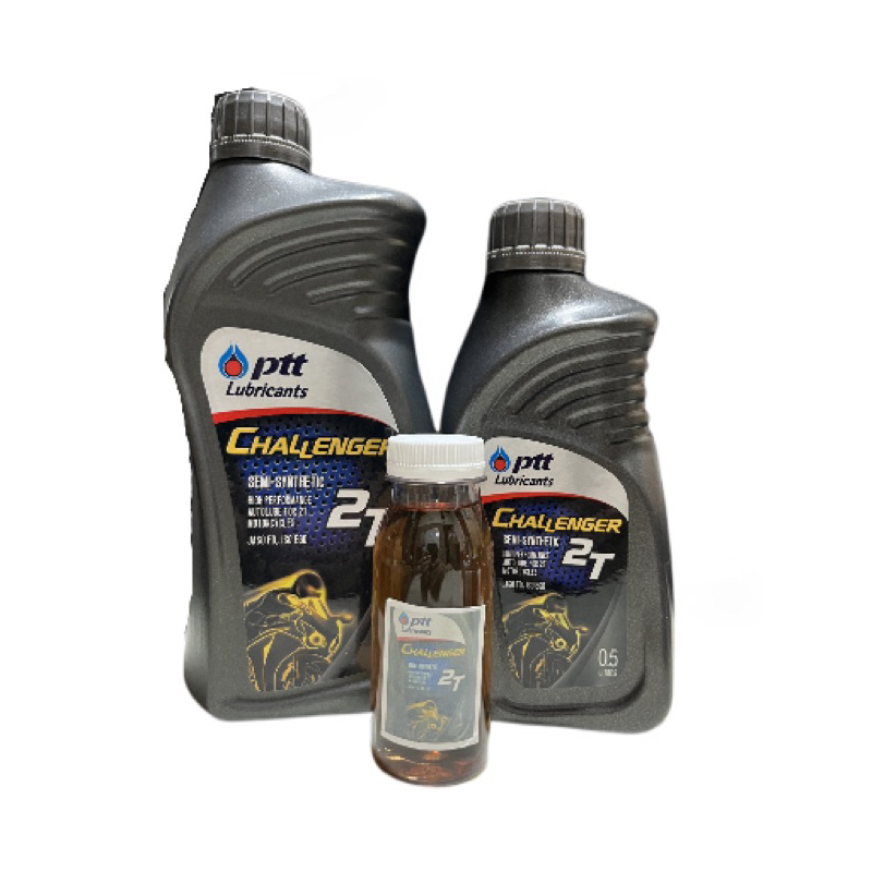 Jual REPACK 100ml PTT Challenger 2T Semi Synthetic Oli Samping Motor 2 ...