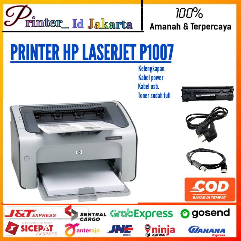Jual Hp LaserJet P1007 Printer Laser Monochrome Shopee Indonesia