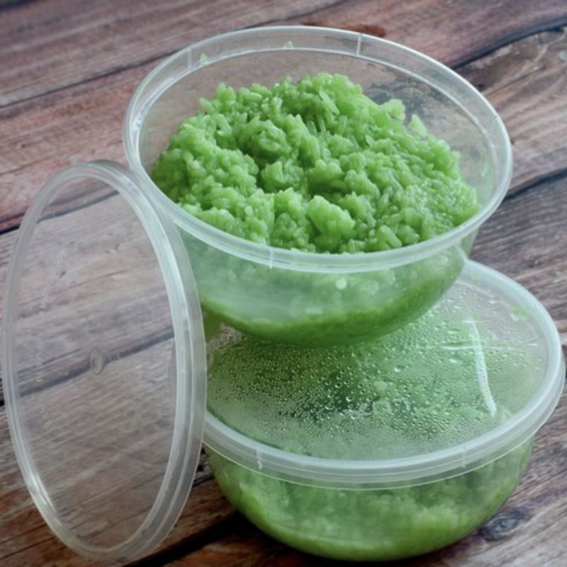 Jual Tape ketan beras ketan hijau ukuran kecil 250gr 250gram cocok ntuk