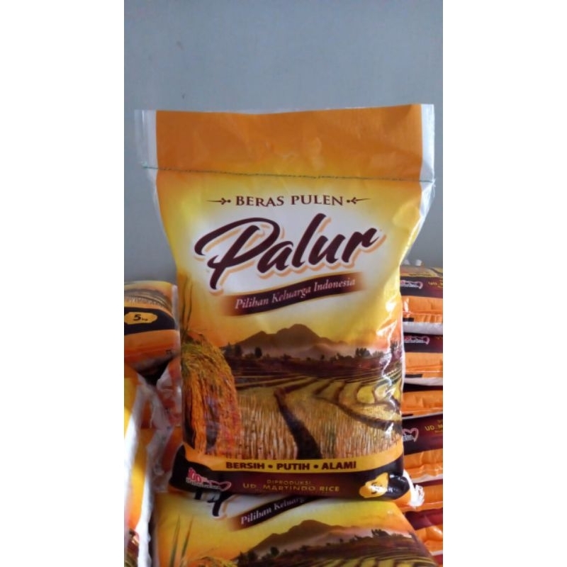 Jual Beras Kemasan 5Kg PALUR | Shopee Indonesia