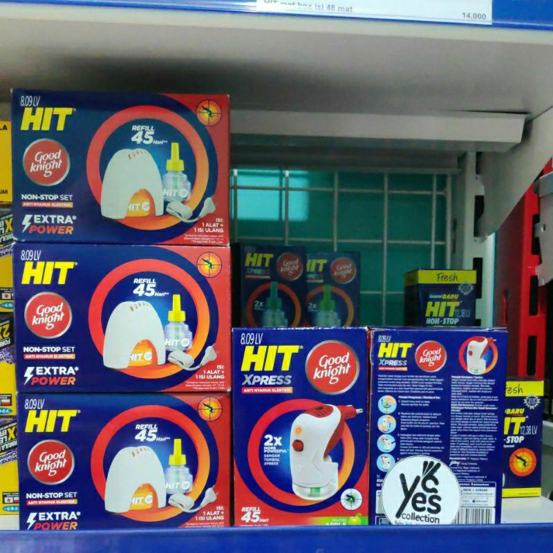 Jual Hit alat dan refill hit anti nyamuk liquid hit set alat pembasmi ...