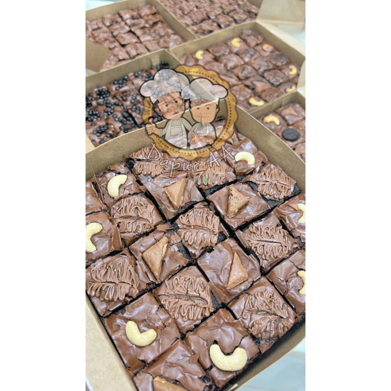 Jual Brownies Panggang premium topping | Shopee Indonesia