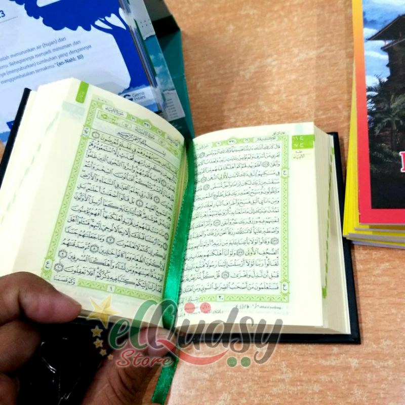 Jual AlQuran Saku Al Quddus, Qur'an Alqudus, quran saku kudus, Al Qur ...