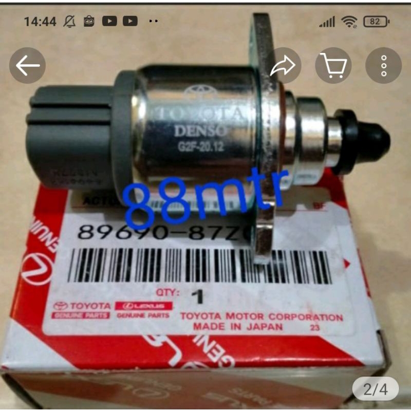 Jual ACTUATOR ISC IDLE SPEED CONTROL ACTUATOR LANGSAM SENSOR ISC AVANZA ...