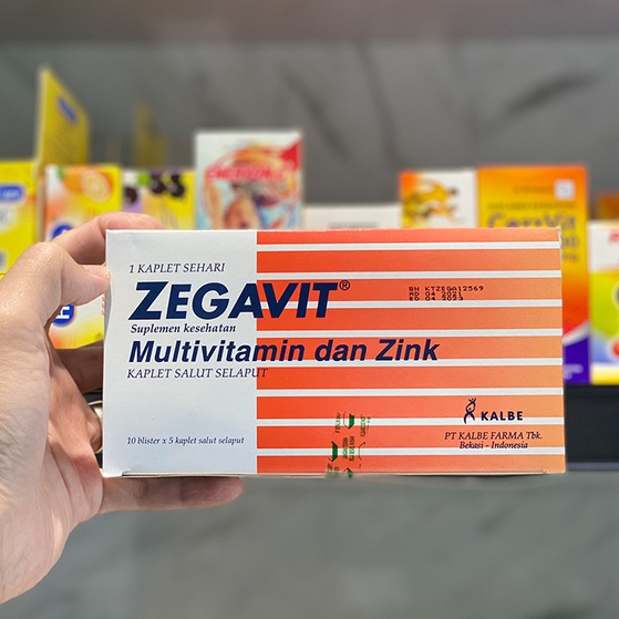 Jual zegavit multivitamins mineral termurah original | Shopee Indonesia