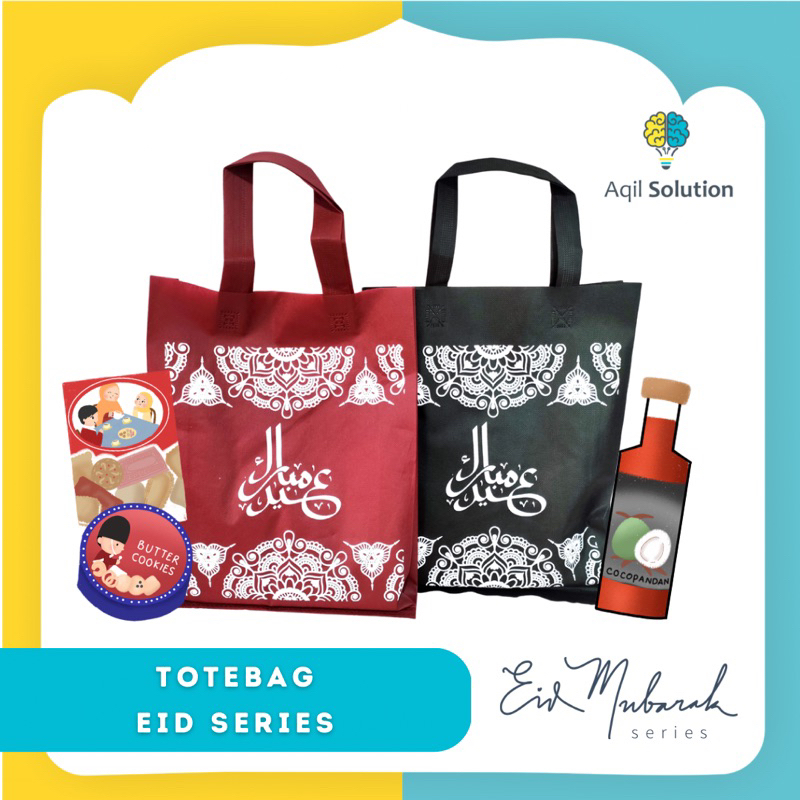 Jual (Premium) Tas Spunbond tebal Idul Fitri / Tas hampers Lebaran/ Tas