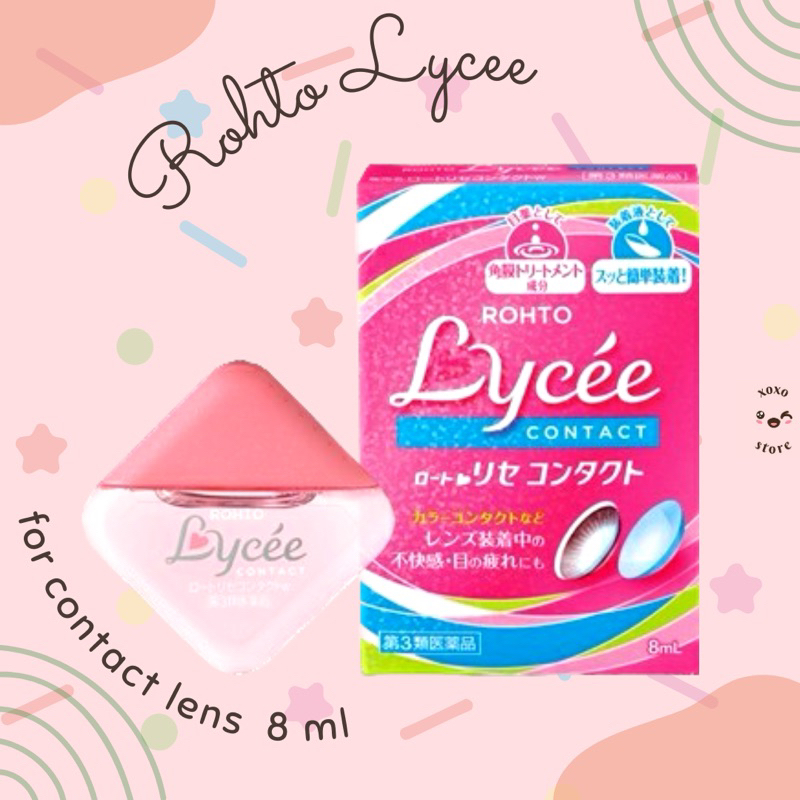 Jual Rohto Lycee Contact Eyedrops GROSIR ROHTO LYCEE Lycee Contact