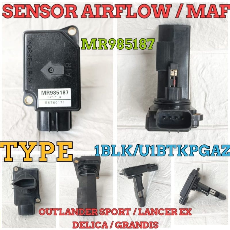 Jual SENSOR AIR FLOW MITSUBISHI OUTLANDER LANCER EX DELICA GRANDIS ...