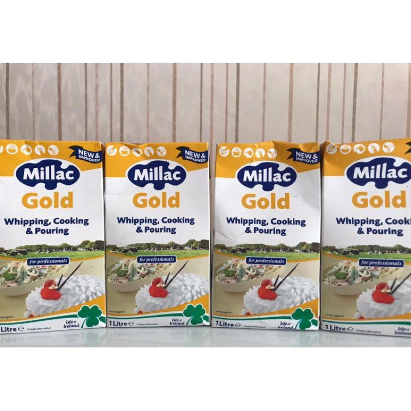 Jual Millac Gold Whipping Cooking Cream Whip WHipe 1000 ml 1L 1 Liter
