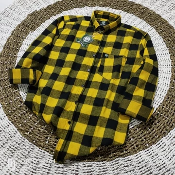 BOY MOM Kemeja Flanel Catur M L XL XXL XXXL XXXXL Unisex Pria Wanita Distro Lengan Panjang