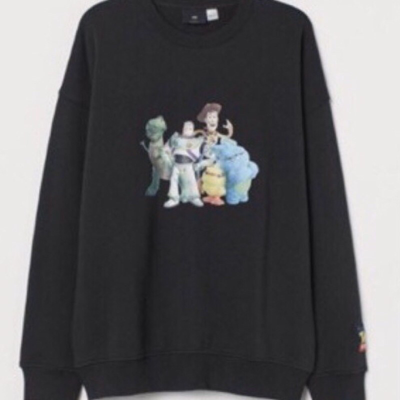 Jual Hnm Full Tag New Toy Story Crewneck White Black Starwars Baby Yoda