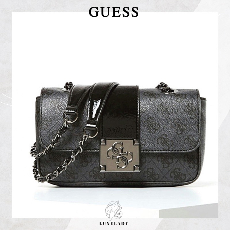 Guess logo city crossbody bag hot sale