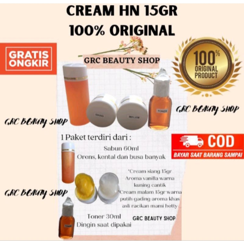 Jual Paket Cream Hn Original Kemasan G Shopee Indonesia