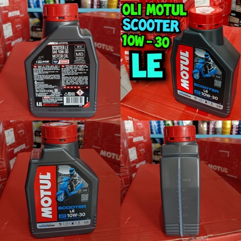 Jual Oli Motul Scooter Le W L Oli Motor Matic Motul Original