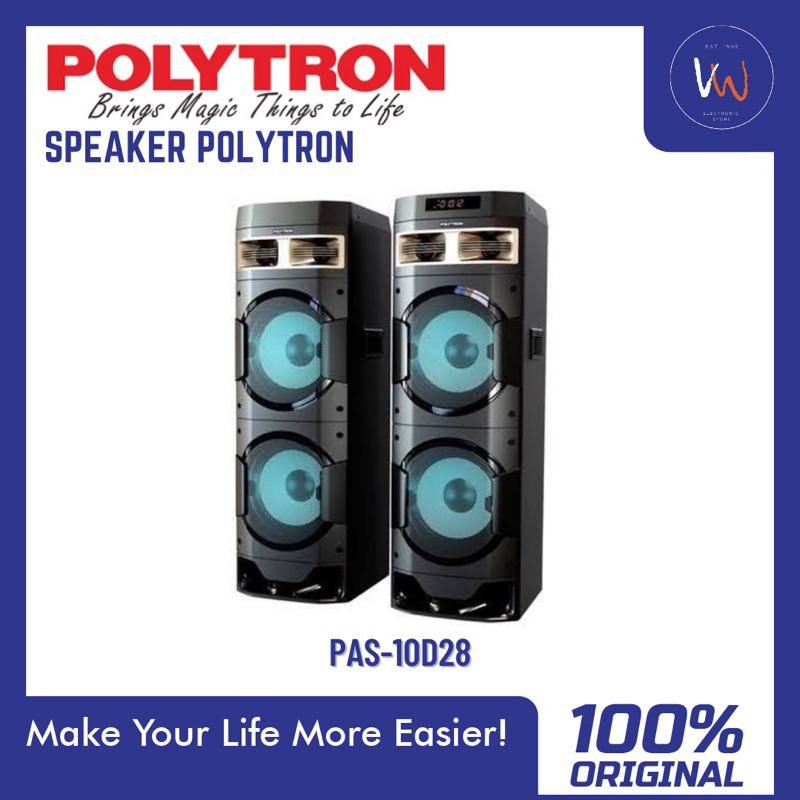 Jual Speaker Aktif Polytron Pas 10df28 Usb Bluetooth Karoke