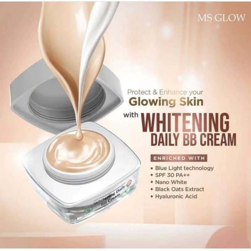 Jual Day Cream / Bb Cream /Acne Daily BB Cream Ms Glow Original