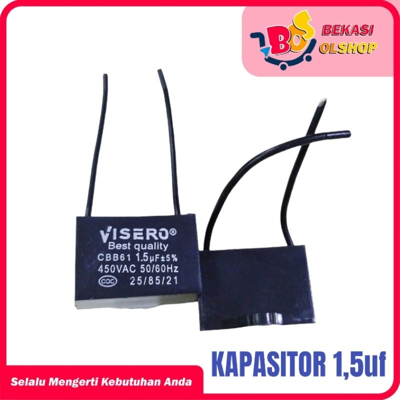 Jual Kapasitor Kipas Angin 1,5uf 450V Shopee Indonesia