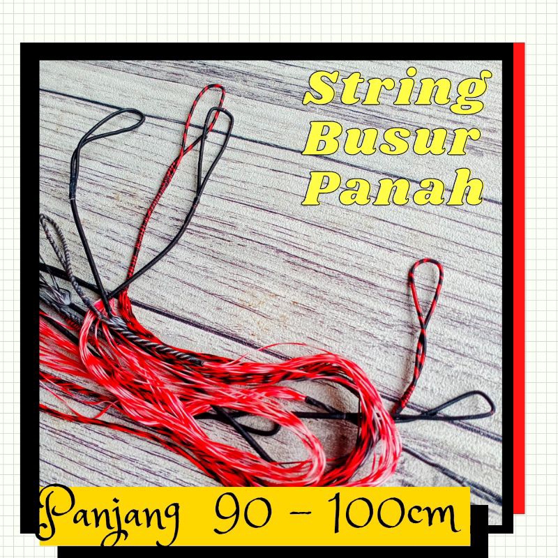 Jual String Panahan Dacron Import Standar 12 helai 90cm - 100cm ...