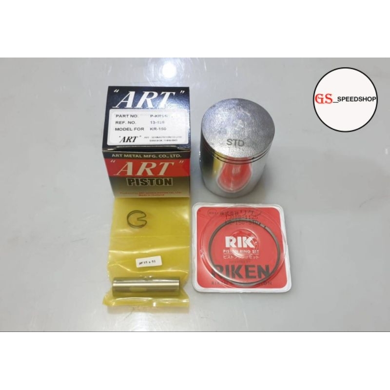 Jual Piston Seher Kit ART Original Thailand Ninja 150 RR R SS 150RR 150R 150SS KRR150 KR150