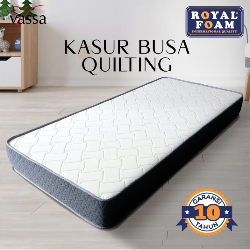 Jual Kasur Busa Vassa Quilting Premium 20 Cm Royal Foam Inside Shopee Indonesia 0710