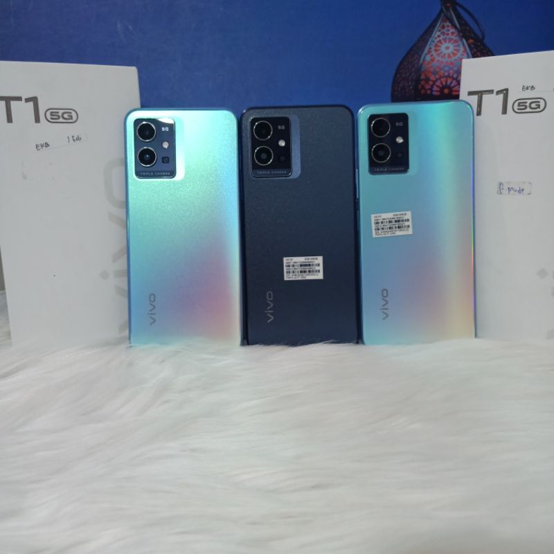 Jual Vivo T1 5G 4/128 Second Fullset Bekas Garansi Resmi | Shopee Indonesia