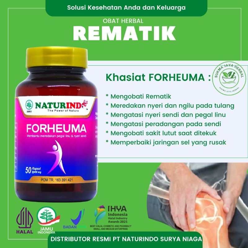 Jual Forheuma Obat Rematik Paling Ampuh Mengatasi Rematik Rheumatik