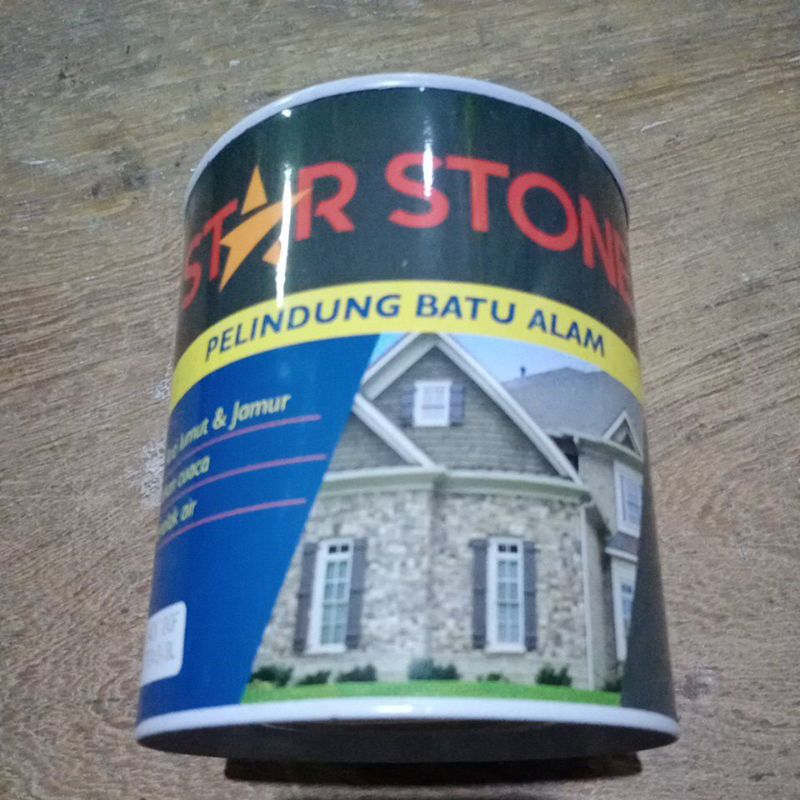 Jual Cat Pelapis Batu Cat Batu Alam Propan Star Stone. Black Doff Dan