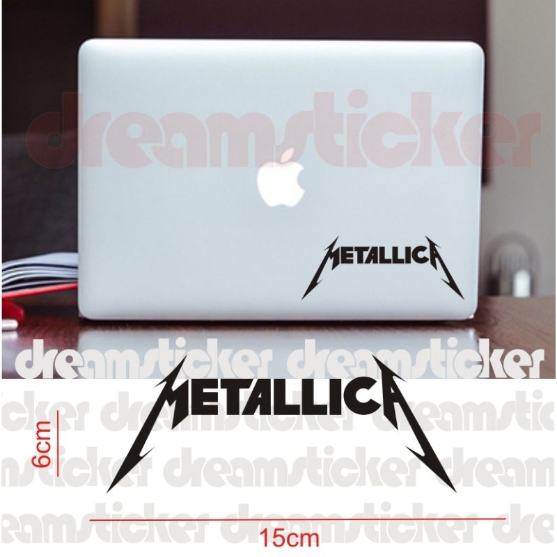 Jual Stiker Metallica Band Sticker Laptop MacBook decal | Shopee Indonesia